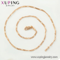 44316 xuping fashion jewelry nickel free most popular 18k gold plated chain necklace for women import jewelry from china